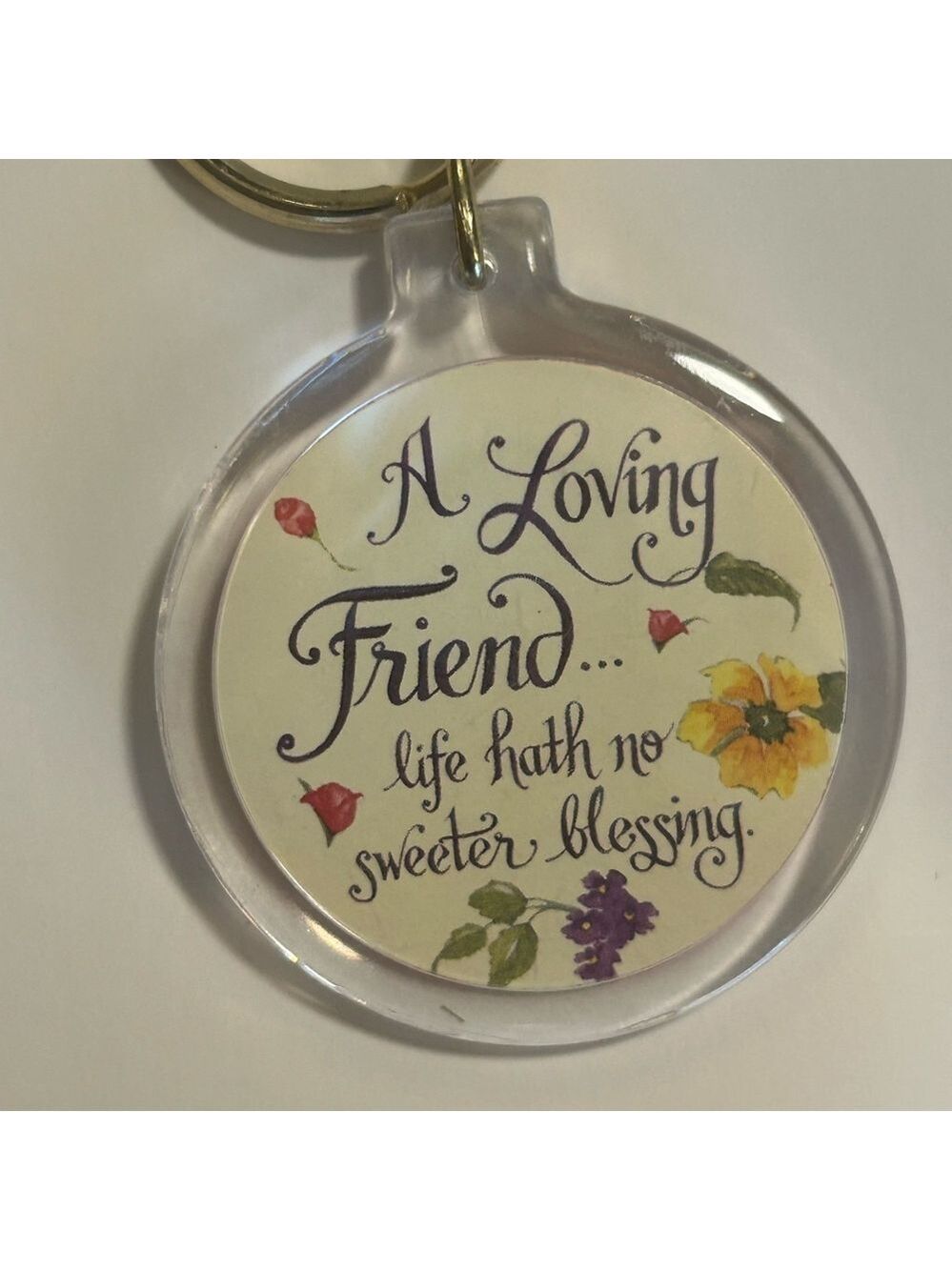 8pk round key chain